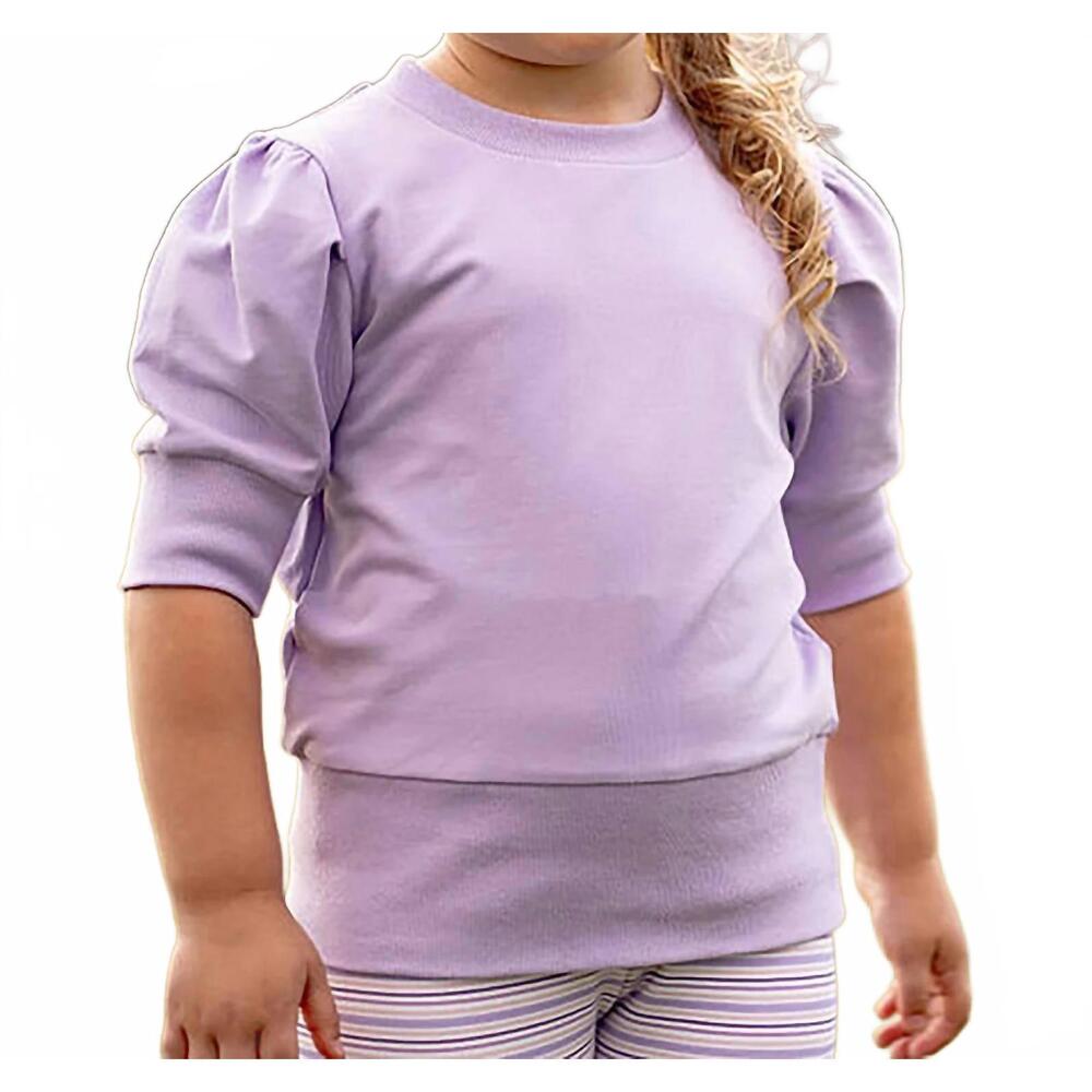 NEW THE YELLOW LAMB girl's madison top in lavender
